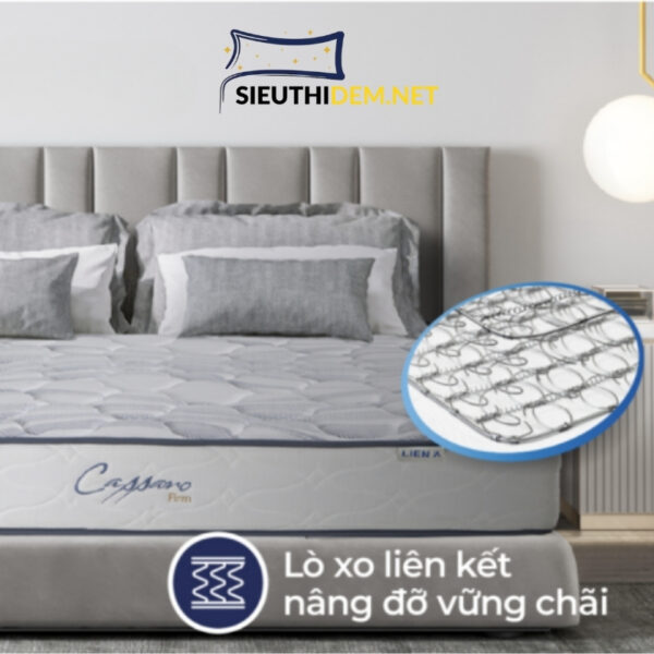 ĐỆM LÒ XO LIÊN Á CASSARO FIRM - Ảnh 2