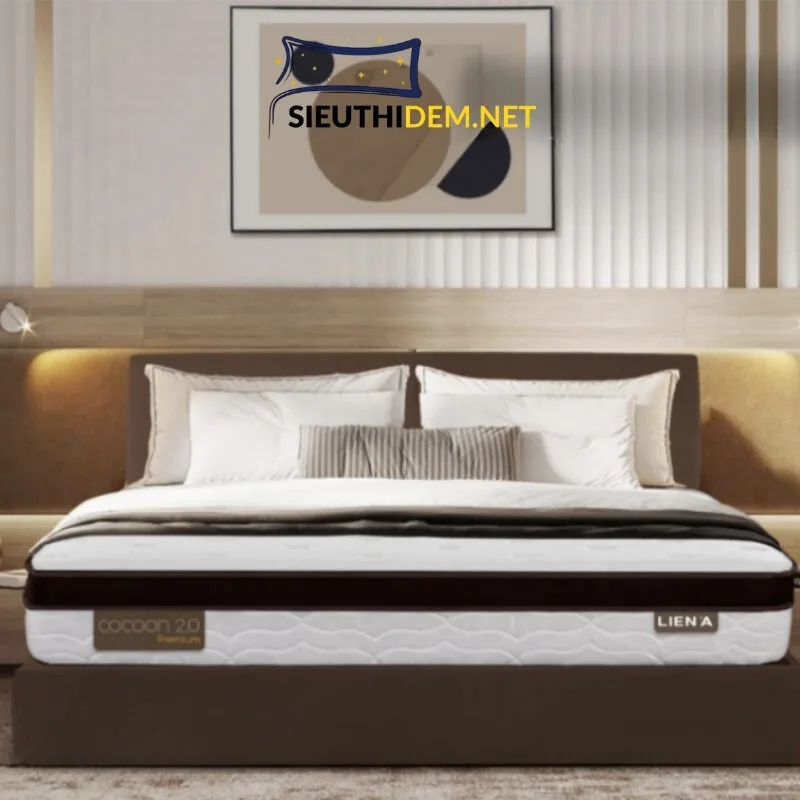 ĐỆM LÒ XO LIÊN Á COCOON 2.0 PREMIUM