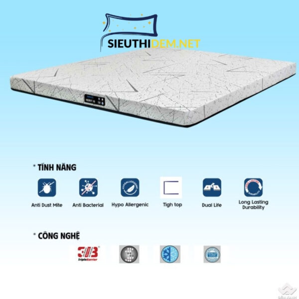 Đệm Cao Su Dunlopillo Herit - Ảnh 2