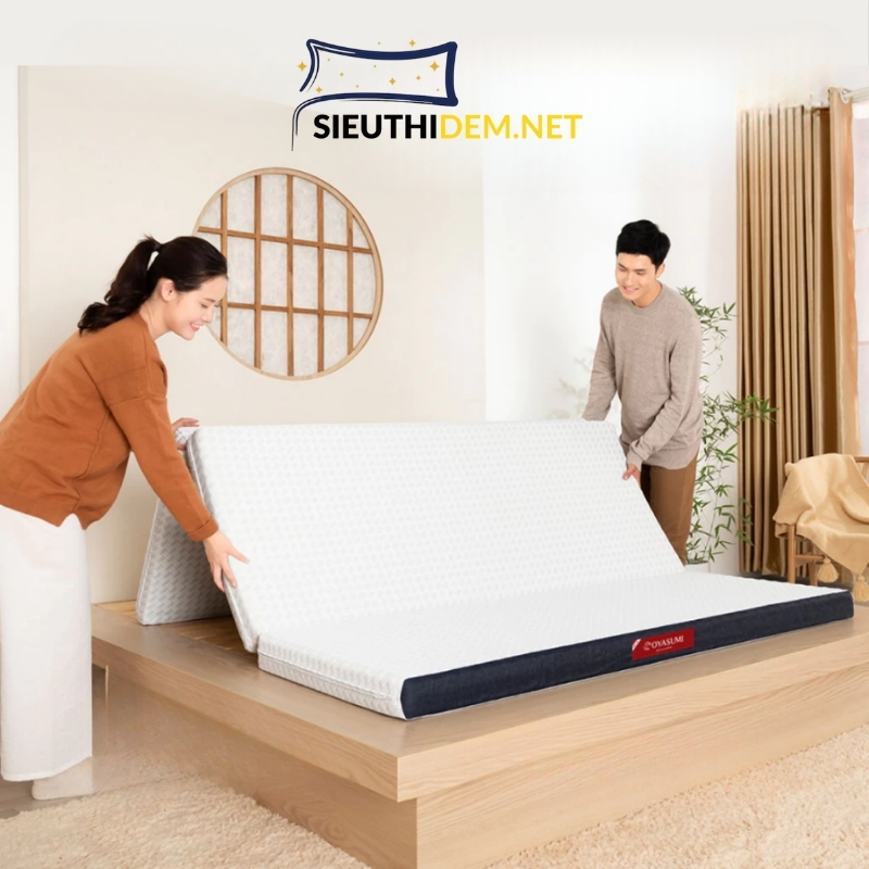 Đệm foam Nhật Bản Inoac Oyasumi Original 3M
