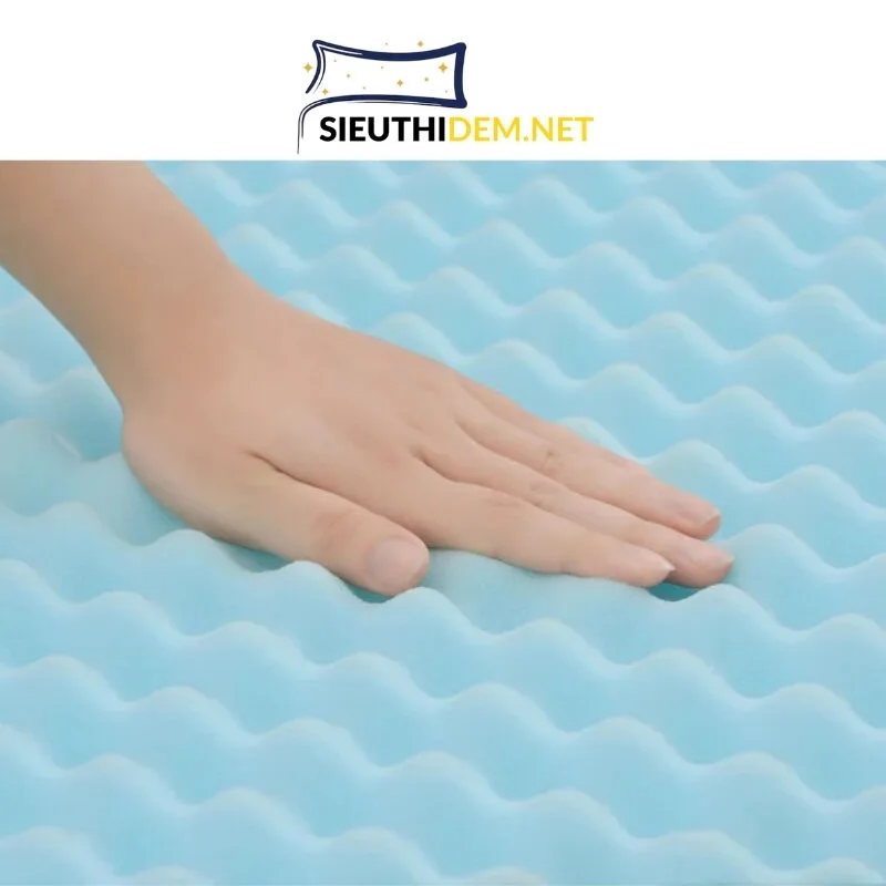 Đệm foam Nhật Bản Inoac Oyasumi premium Massage 3M - Ảnh 3