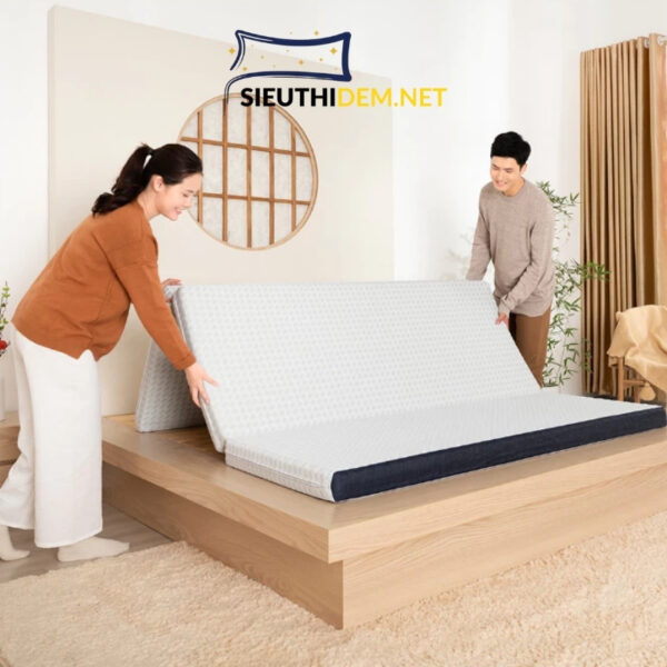 Đệm foam Nhật Bản Inoac Oyasumi premium Massage 3M