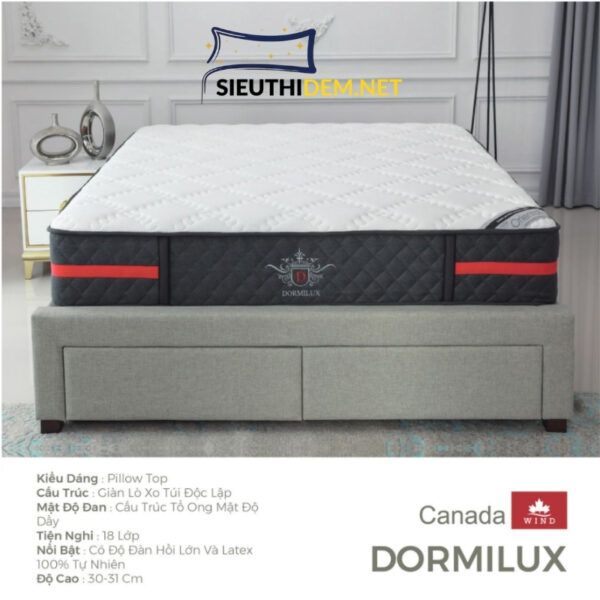Đệm lò xo Canada Dormilux - Ảnh 2
