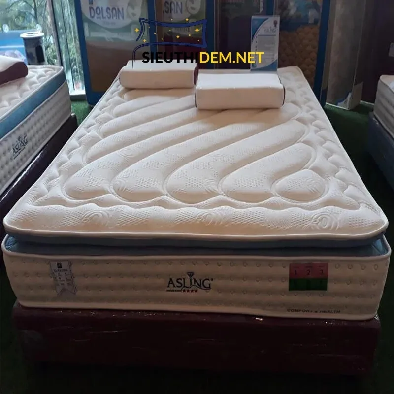 Đệm lò xo Kim Cương Asling 4 sao - Ảnh 3